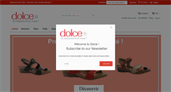 Desktop Screenshot of dolce-shoes.com